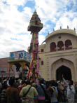 jaipur travel | procession of Goga ji (a regional deity) during teej festival jaipur