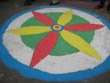 jaipur travel | rangoli painted to celebrate teej festival jaipur