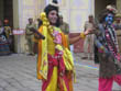 jaipur travel | behrupiya (impressionist) performing in jaipur teej festival