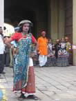 jaipur travel | behrupiya (impressionist) performing in jaipur teej festival