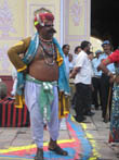 jaipur travel | behrupiya (impressionist) performing in jaipur teej festival