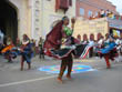 jaipur travel | folk dancers performing in jaipur teej festival