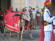 jaipur tourism | royal accouterment before teej mata procession in jaipur teej festival