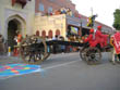 jaipur tourism | an old cannon in the accouterment on teej festival procession jaipur