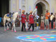 jaipur tourism | decorated horses in teej festival of jaipur