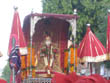 jaipur tourism | goddess teej in silver palanquin