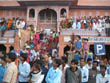 jaipur tourism | sea of devotees to watch teej procession in jaipur