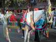 jaipur tourism | decorated horse in teej festival procession