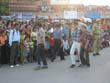 jaipur tourism | sea of devotees in teej festival procession